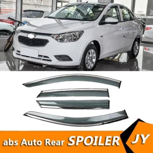 For chevrolet sail 2015-2018 Window Visor Vent Shades Sun Rain Deflector Guard For chevrolet sail Auto Accessories 4PCS/SET