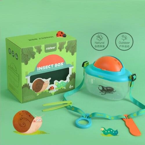 Early Education Toy Insect Feeding Experimental Observation Box Plastic Insect Research Toolbox Toy Puzzle Game