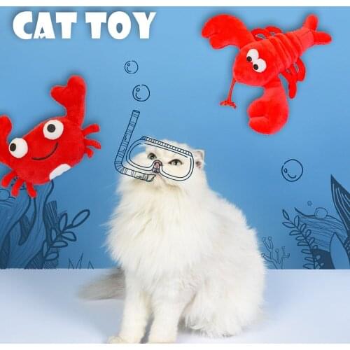 Cat Toys Interactive Crab Lobster Cat toy