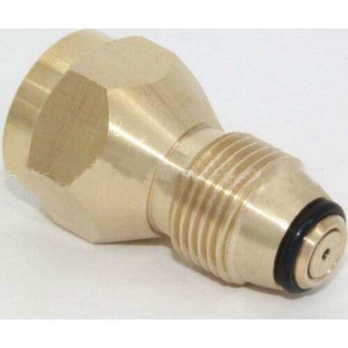 Gas tank valve pressure reducing valve propane replenisher connector propane tank adapter kit