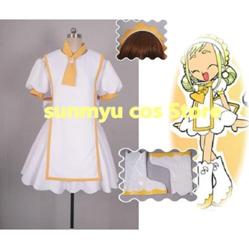 Free Shipping!Mo~tto!Ojamajo Doremi Asuka Momoko Magical DoReMi Cosplay Costume,Size customizable Halloween Wholesale