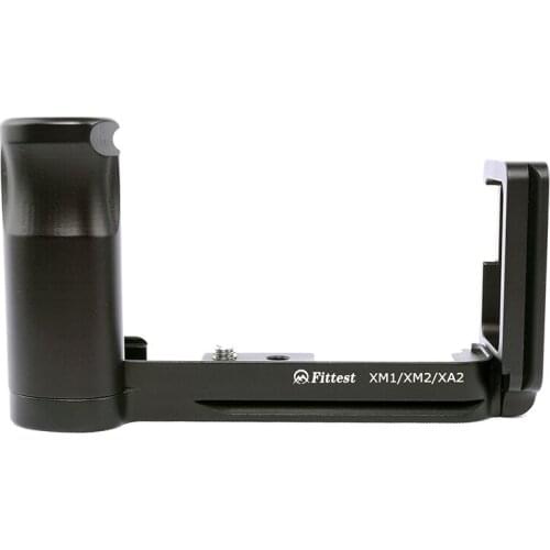 Metal Handgrip for Fuji X-A2 X-M2 X-M1 Arca Compatible L-bracket fit XA2 XM2 XM1 fit RRS Sunwayfoto Benro Tripod