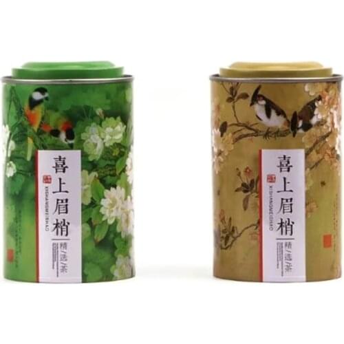 Xin Jia Yi Packaging Fashion Gift Tin Boxes China Style Large Size Tea Sugar Cute Bird Boxes Kitchen Storage Cases Airtight