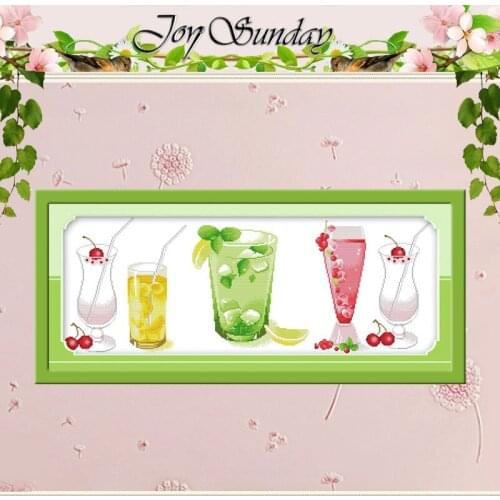 Love Fruits Patterns Counted Cross Stitch 11CT 14CT Cross Stitch Sets Wholesale Chinese Cross-stitch Kits Embroidery Needlework