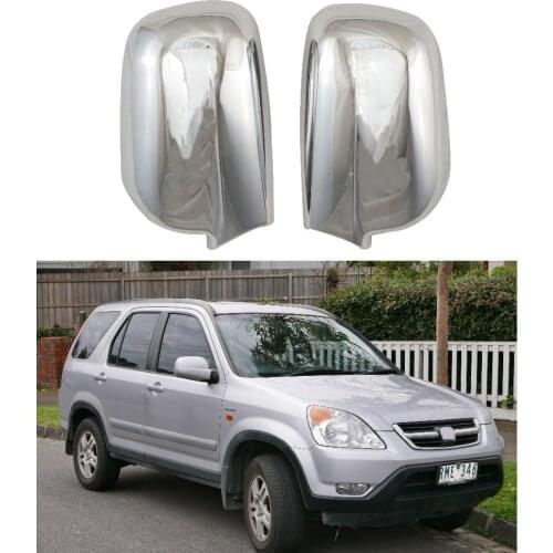 ABS Chrome door Rearview door mirror covers Automobile exterior fitting For Honda RD4 RD9 CR-V 2001 2002 2003 2004 2005 2006