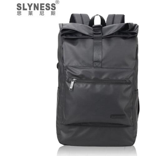New fashion nylon Business men backpack Laptop backpack Waterproof Breathable business travel casual backpacks Mens partner