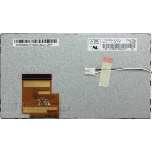 Original new lcd screen 6.2''inch HSD062IDW1 A00 A01 A02 DVD car screen touch screen