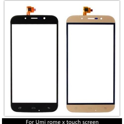Original ROME X Touch Screen Touch Panel Glass For UMI ROME ROME X Cell phone 5.5 Inch Phone Repair Free ship + tracking numbe