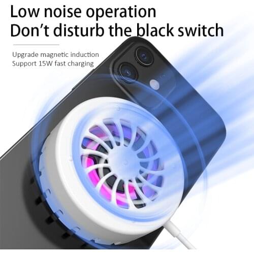 Wireless Charging Holder Stand Radiator For iphone 12 Xiaomi Huawei samsung phone