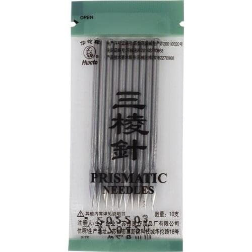 Acupuncture massage needle 1.6*65mm/2.6*65mm stainless steel triangle needle Prismatic needle