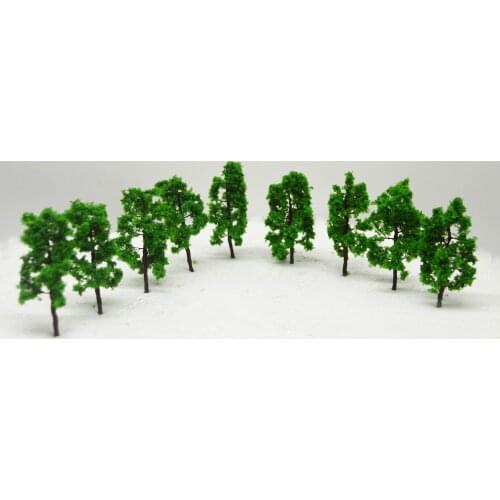 Railway Train Layout Miniature Trees Model Wire Tree 70mm Sand Table Architecture Building Kits 50pcs/lot