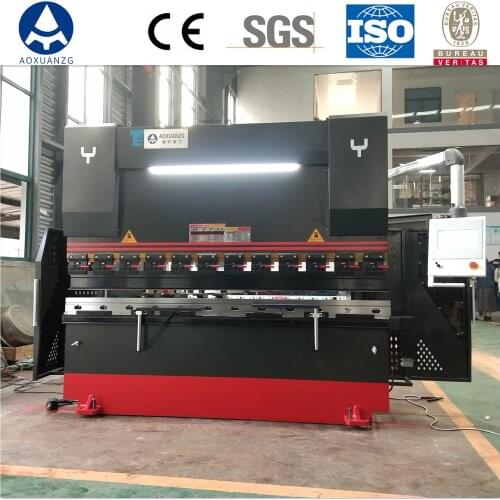 Steel Sheet Metal Hydraulic CNC Press Brake with Tp10s System
