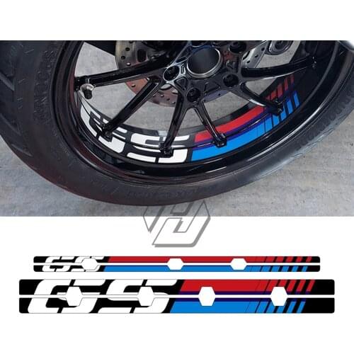 Motorcycle Wheel Reflective Decal Case for BMW R1200GS LC 2013-2018 and R1250GS 2019 Rim Decoration