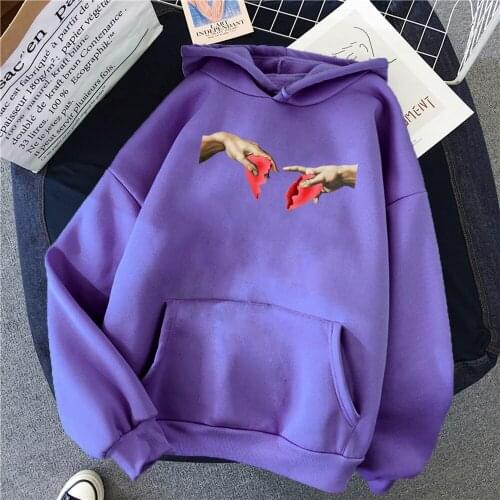 Funny Print MICHELANGELO Heartbreak Hoodie Men Hip Hop Male Sports Pullover Autumn Warm Harajuku Clothing Casual Hip Hop Outwear