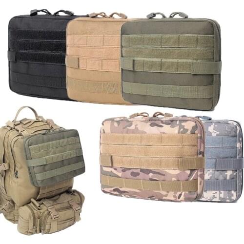CQC Outdoor Military Molle Utility EDC Tool Kit Waist Pack Tactical Medical First Aid Field Pouch Phone Holder Case Hunting Bag