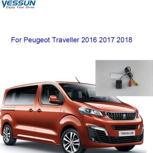 Yessun 1208*720 HD Rear view camera For Peugeot Traveller 2016 2017 2018 dynamic rear camera/license plate camera