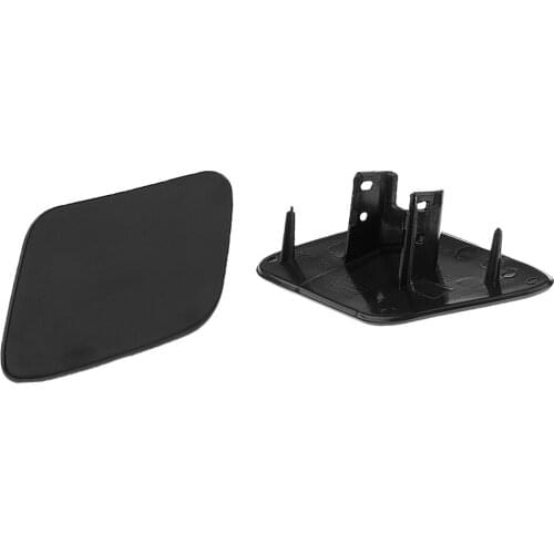 1 Pair Headlight Washer Cover Cap LH+RH Set For Audi A4 B7 2005-2008 Replaces 8E0955275E