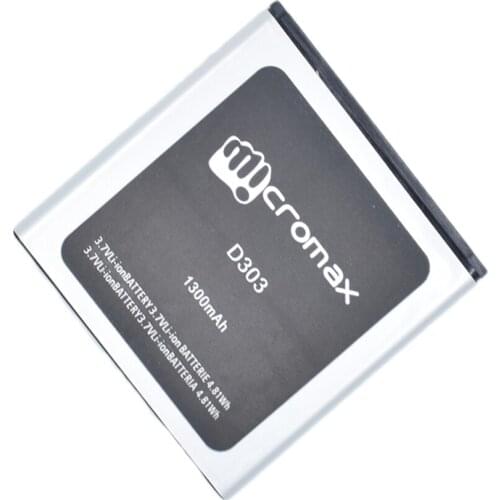 10pcs phone battery for micromax d303 battery mobile phone Replacement