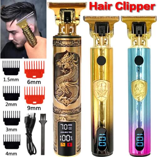 T hair trimmer for men barber Professional cordless haircut hair clippers beard trimmers razor Trimers electric shaver machine 5