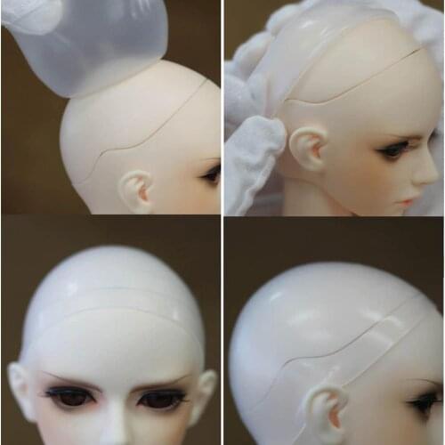 30PCS/LOT Wholesale SD BJD Dolls Accessories Silicone Head Cap BJD Wig Cap 1/3 1/4 1/6