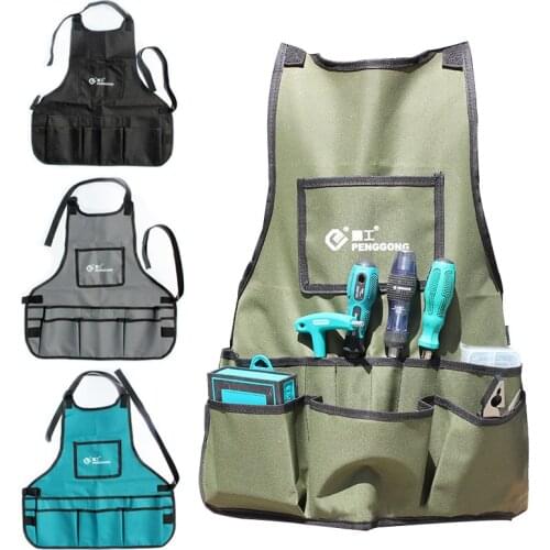 60*60cm Large Capacity Tool Bag Waist Pocket Electrician Tool Bag Oganizer Carrying Pouch Tools Bag Waist Pocket Cases Apron Bag