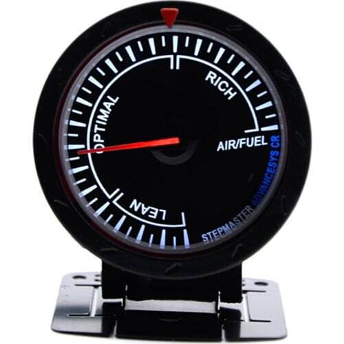 2.5" 60MM 12V Car Gauge Meter Air Fuel Ratio Gauge Black Face Without Logo