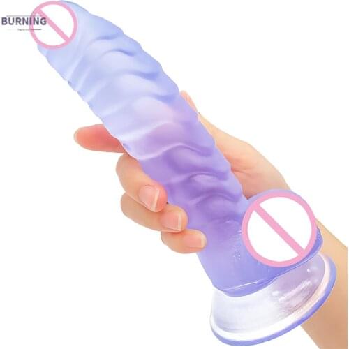 Big Skin Feeling Huge Realistic Dildos with Suction Cup for Women Masturbation Big Penis Soft Dick Erotic Large Phallus Sex Toys