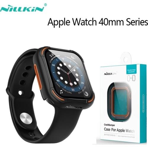 For Apple Watch 40mm Series 4 5 6 SE Watch 44mm Series 4/5/6/SE Rhino Case Screen Protector + Bumper