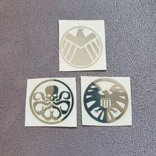 Metal Stickers Decorate Fashion Phone Keyborad Decals for Anime Hero Classic Film