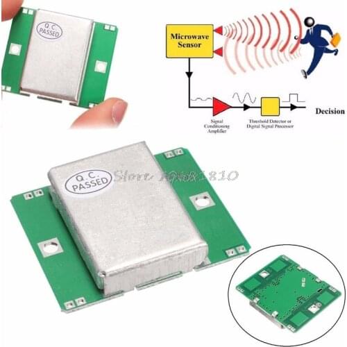 HB100 Microwave Motion Sensor 10.525GHz Doppler Radar Detector For Drop ship