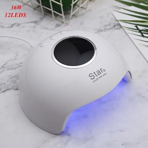New 36W/45W UV LED Nail Lamp Mini Nail Dryer For Polish Curing Nail Manicure USB Connector Nail Lamp With Timer Setting