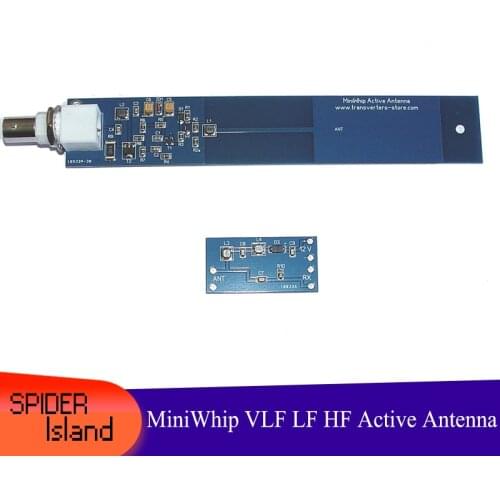 MiniWhip VLF LF HF Active Antenna HF LF VLF mini whip shortwave SDR RX portable Receiver receiving BNC