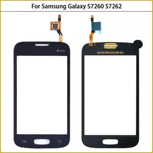 New Touchscreen For Samsung Galaxy Star Pro GT-S7262 GT-S7260 S7260 S7262 Touch Screen Panel Digitizer Sensor Front Glass Lens