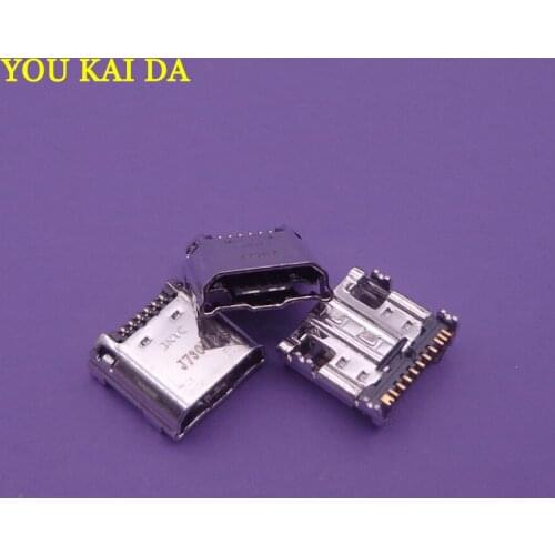 100pcs Original Micro USB Port Charger Connector Charging Port for Samsung Tab 3 7.0 I9200 I9205 P5200 T210 T211 SM-T211 SM-T210