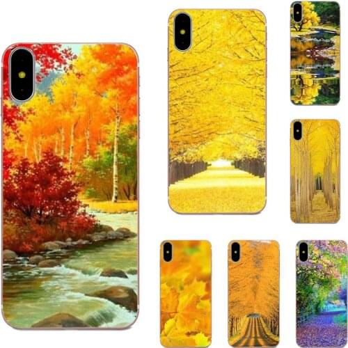 The Feeling Of Autumn Soft Capa Cover For HTC Desire 530 626 628 630 816 820 830 One A9 M7 M8 M9 M10 E9 U11 U12 Life Plus