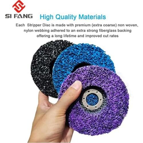 2Pcs 125mmx22mm/115x22mm 5 Inch 46Grit Grinding Disc Wheel for Angle Grinder Paint Rust Clean Grinding wheel Abrasive tool