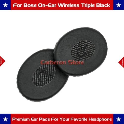Carberon replacement Ear Pad Ear Cushions for Bose On-Ear Wireless Triple/SoundTrue On-Ear(OE)/On-Ear 2(OE2) Headphones(Grey LR)