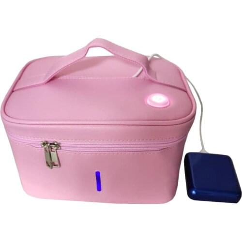 Disinfection Bag Ozone Lamp Double Sterilization Bag UVC USB Interface Ultraviolet Sterilizer Bag for Toothbrush Bottle Wear