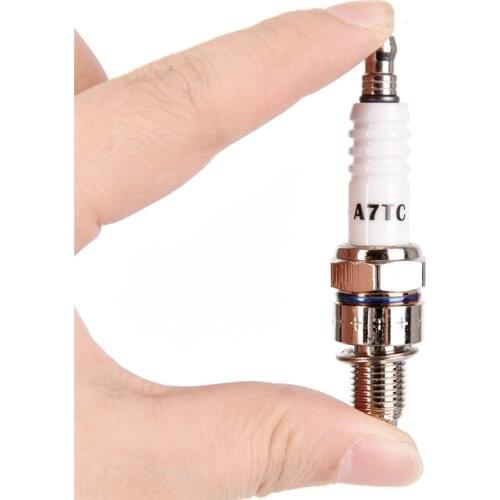 2 A7TC Spark Plug 50cc 70cc 90cc 110cc 125cc 150cc ATV Dirt Bike Go Kart Scooter Durable
