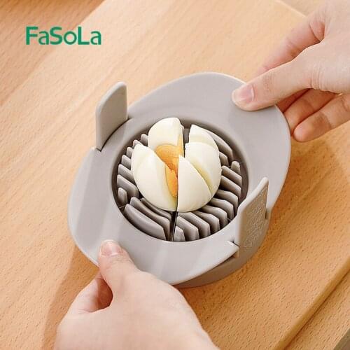 Japanese Baking Egg Cutter Multi-Functional Egg Slicer Kitchen Tool Eggs Cutting 4in1 Gadgets Egg Splitter Artifact Cooking Tool