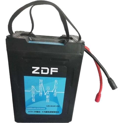 ZDF 44.4V 12S 25C 22000mah 16000mah Smart Battery lipo battery for Agriculture Drone
