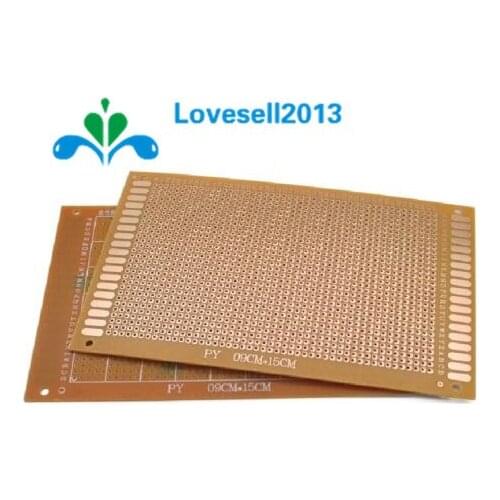 2 Pcs 9 x 15 cm DIY Prototype Paper PCB Universal Board New