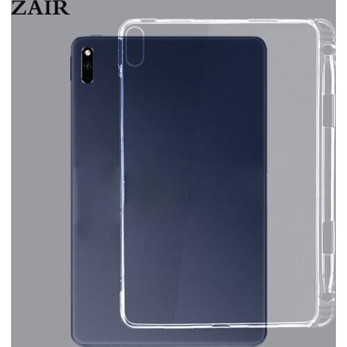 2020 New Case For HuaWei MatePad 10.4 Case With Pencil Holder Soft Silicone Cover for Mate Pad 10.4 inch BAH3-W09 BAH3-AL00