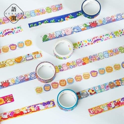 30set/1lot Washi Masking Tapes There is a small world series Scrapbooking DIY Paper Japanese Stickers
