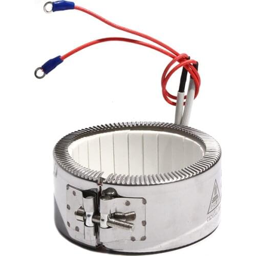 80mm Inner Diameter 40~80 Height Ceramic Band Heater 110V/220V/380V 450W/550W/650W/750W/850W Heating Element