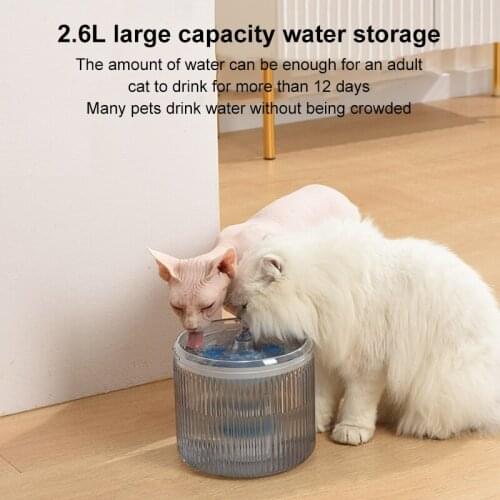 Automatic Circulating Water Smart Drinking Fountain Filter Cat Dog Drinking Fountain Pet Drink Water Feeding Bowl Smart Version
