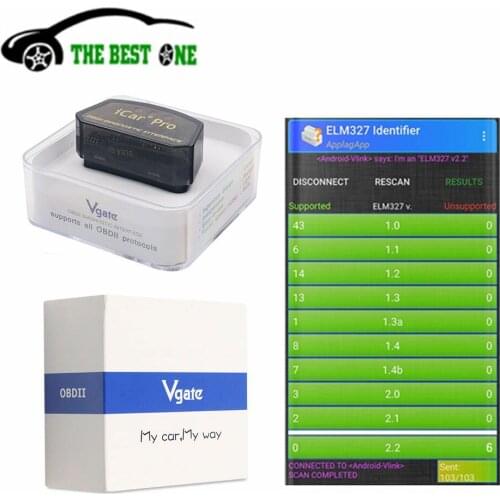 Vgate iCar Pro ELM327 WIFI V2.2 OBD2 Scanner Bluetooth-Compatible 4.0 For Android/IOS Car Diagnostic Tool PK OBD 2 ELM 327 V1.5