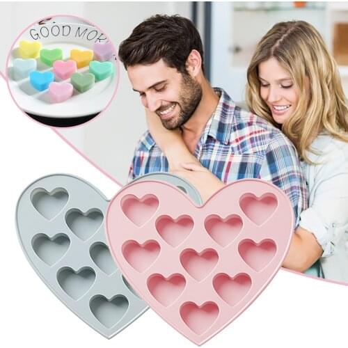 Heart Shaped Cake Mold Silicone 3D Heart Shape Fondant Cake Chocolate Dessert Bakeware Pastry Baking Mold Kitchen Tools