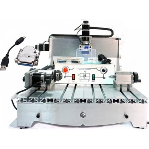 CNC milling machine USB adapter 6040 Z-D300 4 axis cnc router engraving machine