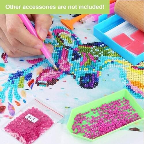36/48/60 Colors Round Diamonds DIY Round Resin Drills Stitch Crafts Beads Backup Cross Accessories O7X8